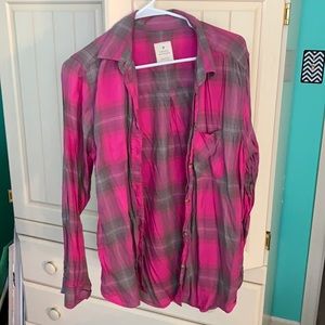 American Eagle Flannel Size L